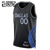 Maillot Enfant Dallas Mavericks Personnalisable 2025-26 Nike City Edition Noir Swingman